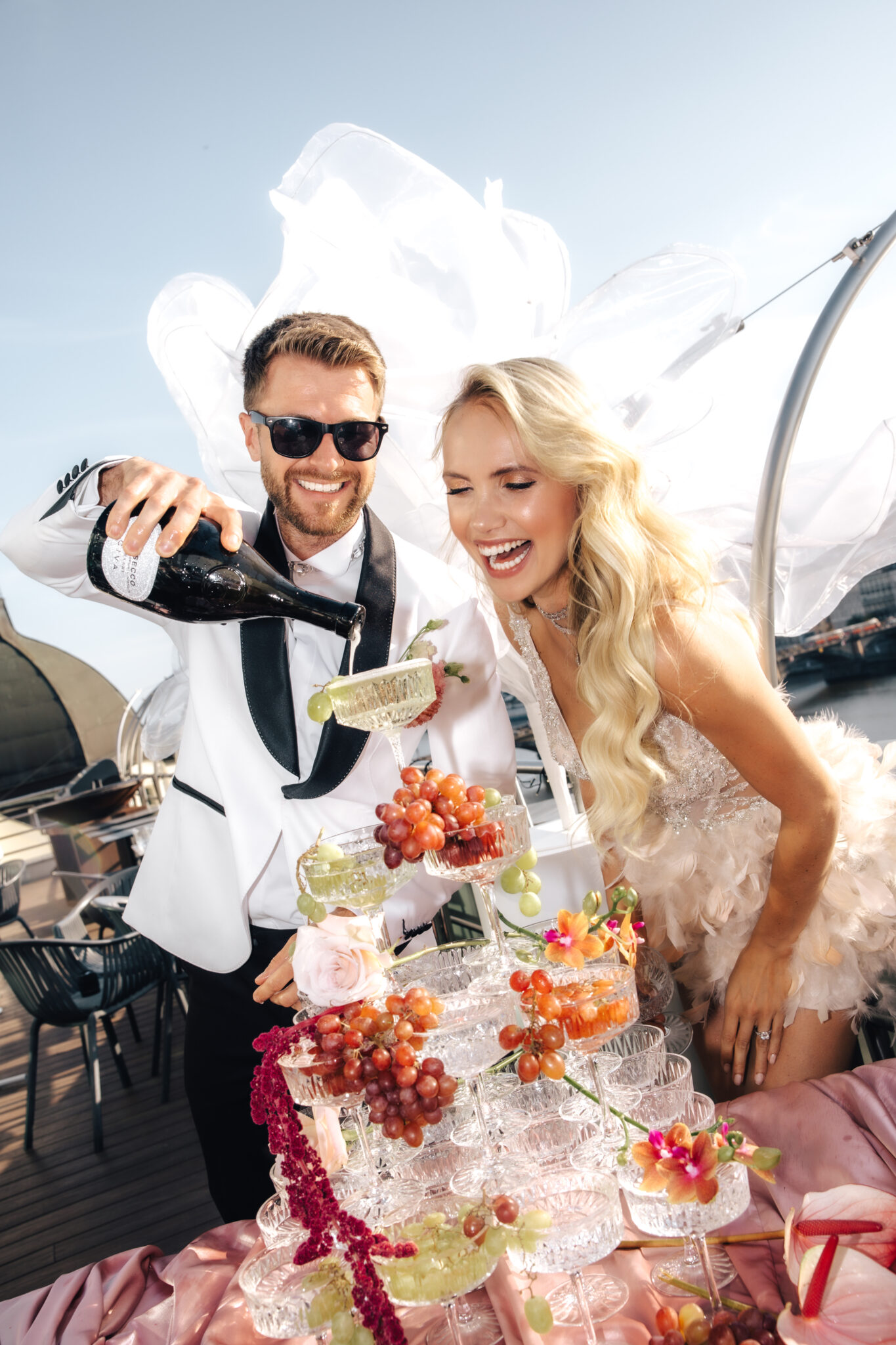 Svatební editorial - Tancící dum